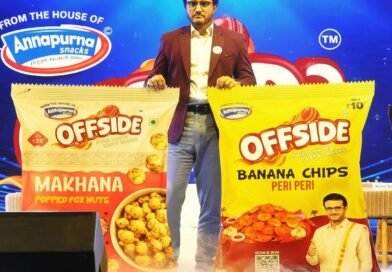 अन्नपुर्णा स्वादिष्ट लिमिटेड के ब्रांड एंबेसेडर पूर्व क्रिकेटर सौरभ गांगुली द्वारा कंपनी की एफएमसीजी ब्रांड ‘ऑफसाइड’ की हुई धमाकेदार लॉन्चिंग